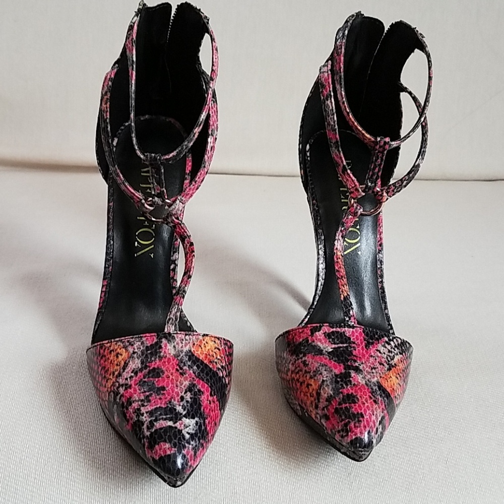 HP!💕💕 Multicolor snake print Stelle pumps - Picture 2 of 8